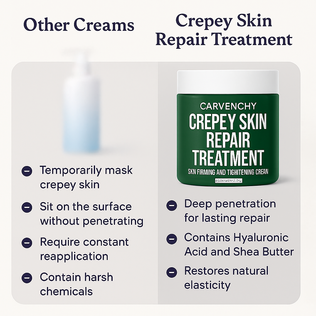 Crepey Skin Repair Treatment