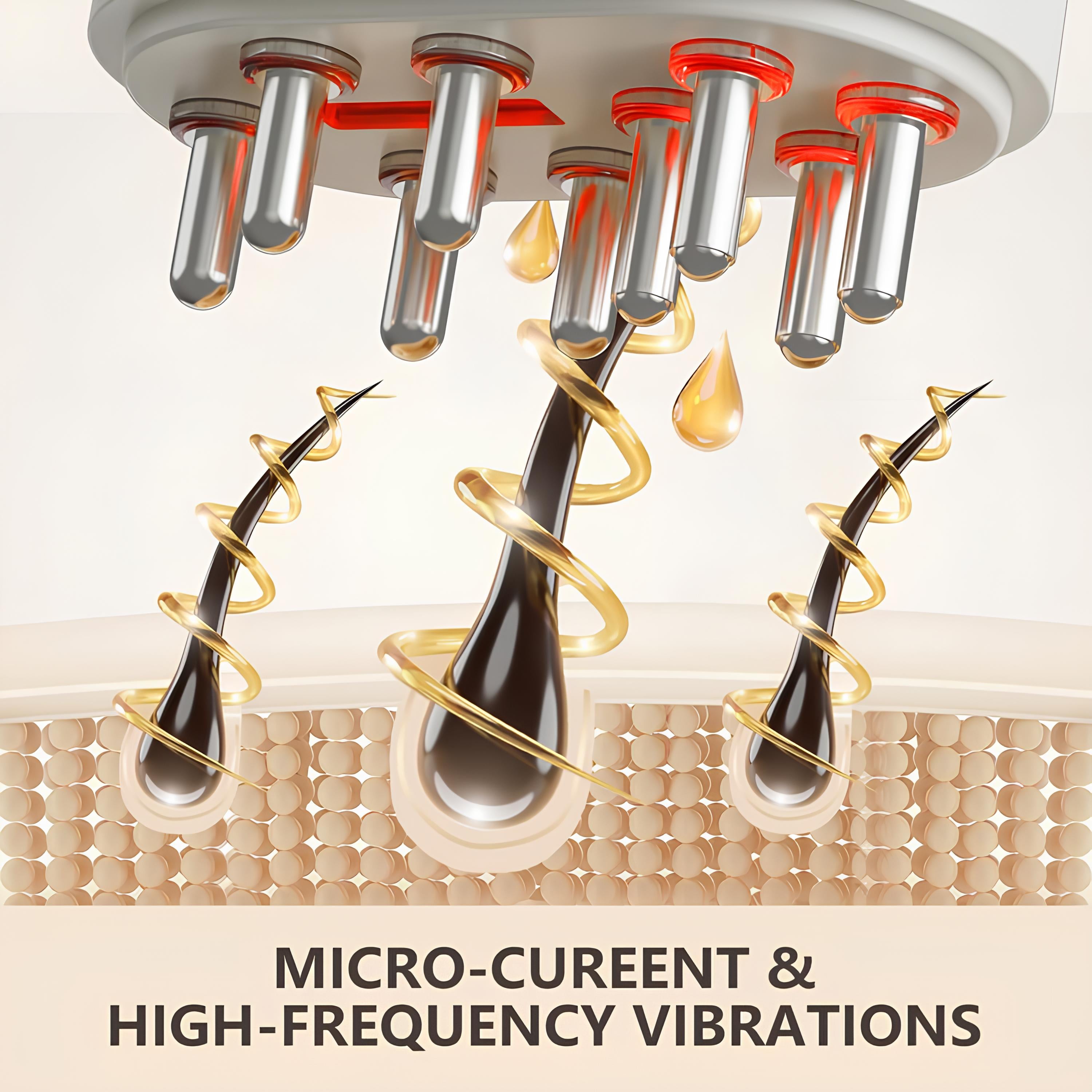 [GIFT] Red Light Therapy Applicator & Scalp Care Massager