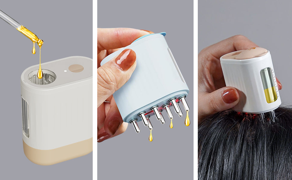 [GIFT] Red Light Therapy Applicator & Scalp Care Massager