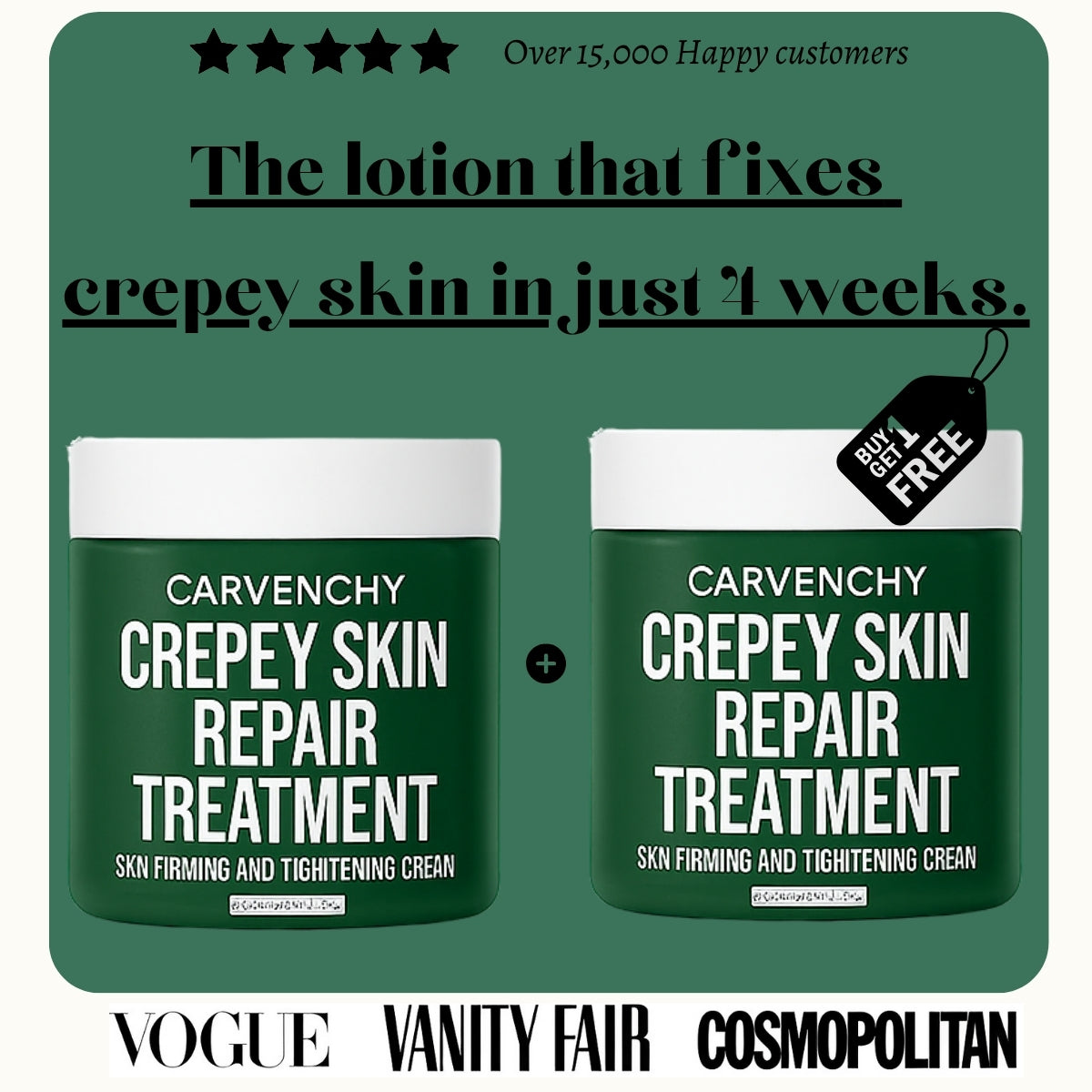 Crepey Skin Repair Treatment