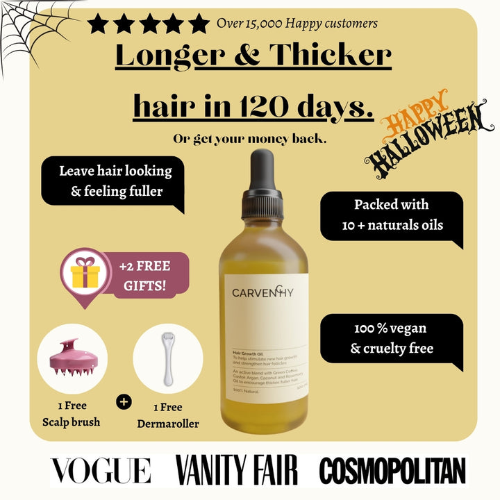 Carvenchy Veganic Natural Hair Growth Oil